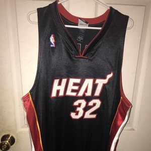 NBA Authentic Shaquille O’Neal Heat Jersey 48 XL
